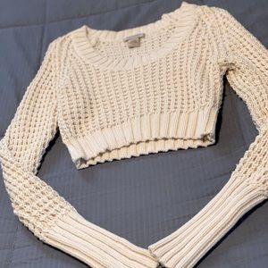 Cropped sweater
